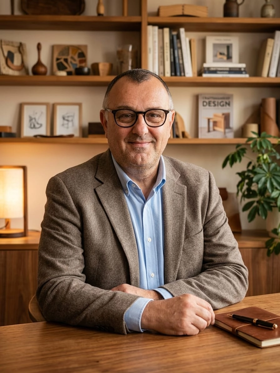 Portrait de Cédric Moniot, graphothérapeute spécialisé dans la rééducation de l'écriture à domicile.